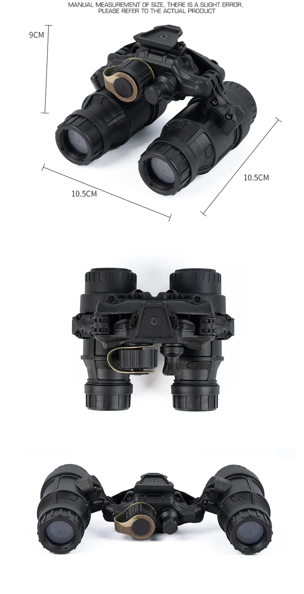 Soporte para montaje y estética tipo NVG