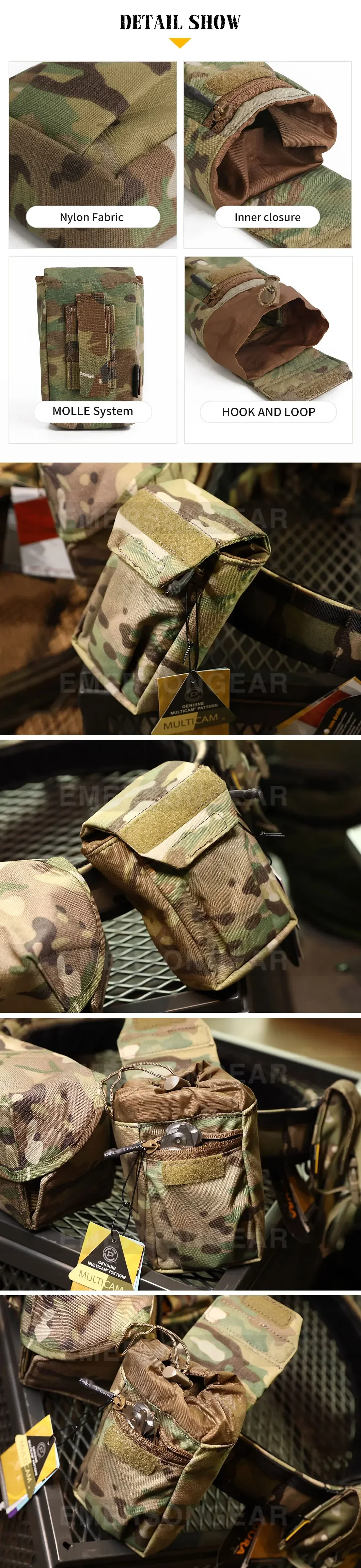 Detalle del sistema Molle