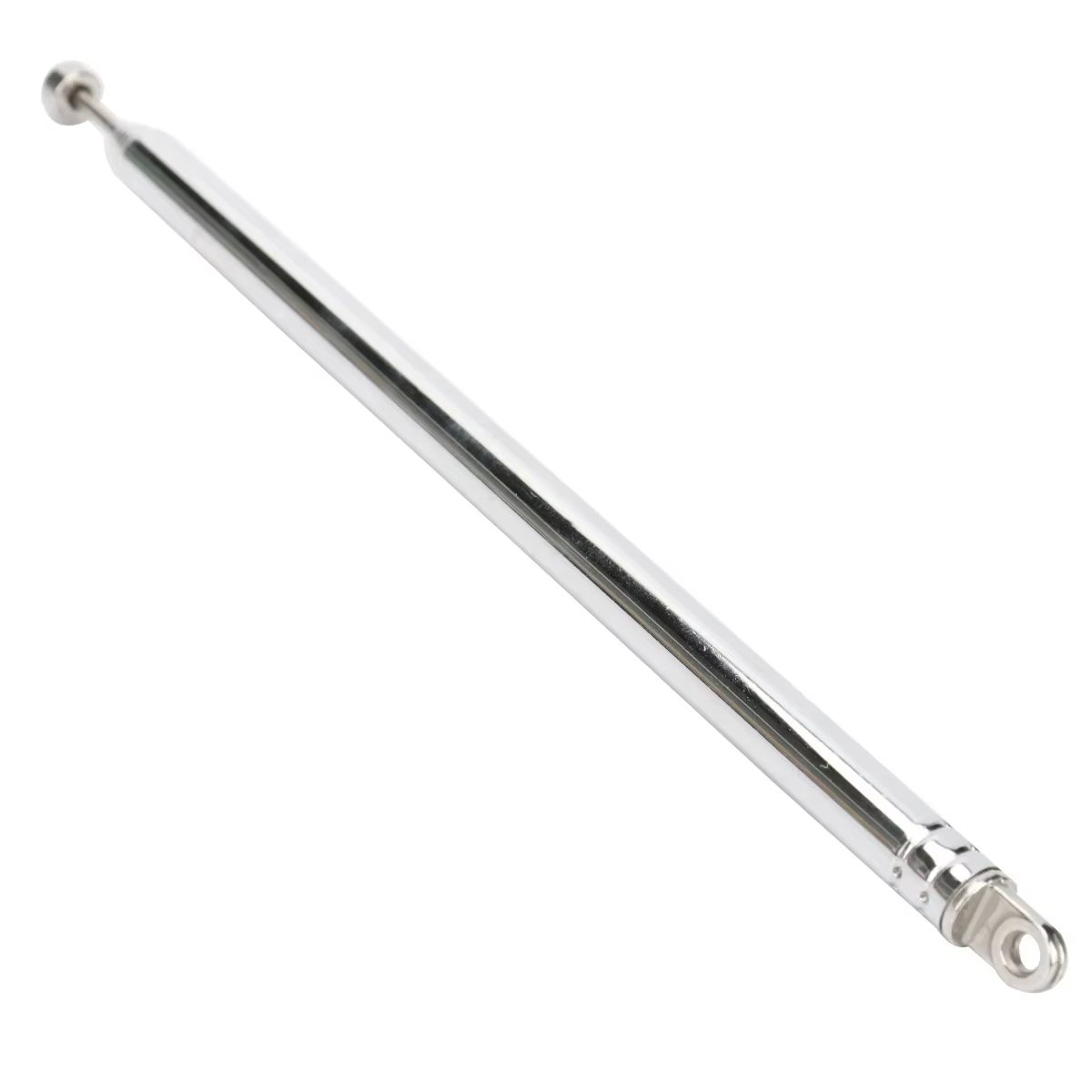 ABBREE Antena telescópica de acero inoxidable con destornillador AM/FM - imagen 3