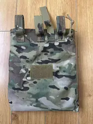 Bolsa recolectora de residuos para aire libre plegable