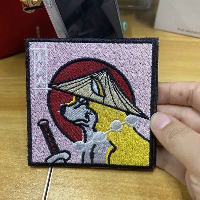Detalle del bordado y acabado