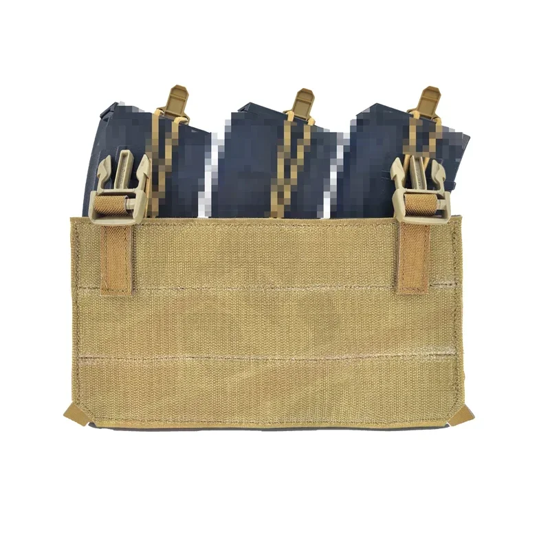 Bolsa porta-cargadores táctica MOLLE Multicam Airsoft corte láser - imagen 5