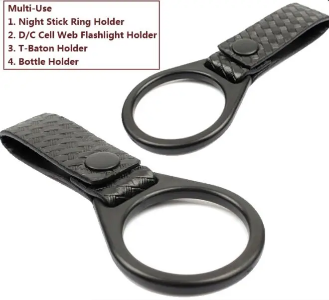 Soporte táctico para linterna con clip de cinturón exterior - imagen 4