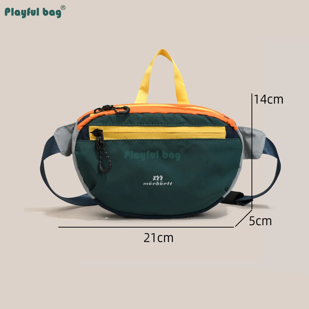 Bolso bandolera deportivo pequeño para llevar durante la actividad