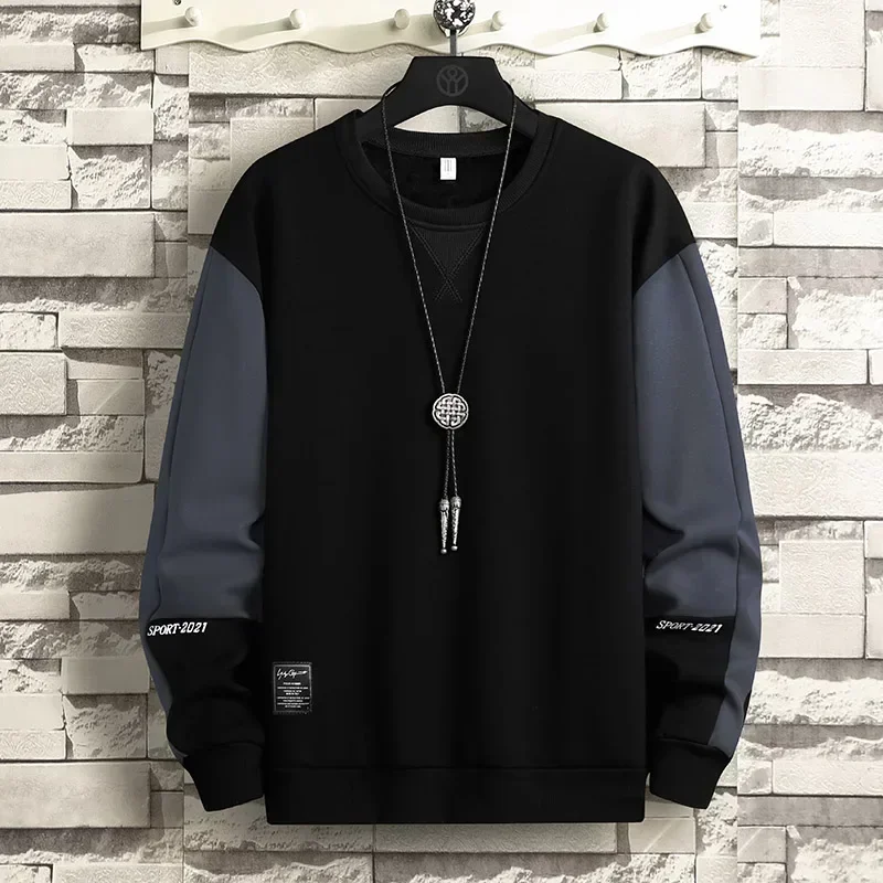Ashion sudadera con capucha hombre lisa estilo hip hop urbano - imagen 5