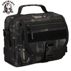 SINAIRSOFT Bandolera táctica camuflaje nailon – Bolso hombro