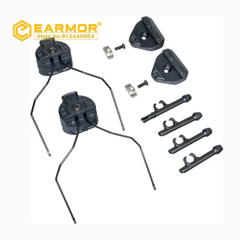 OPSMEN Adaptador auriculares tácticos M-LOK MTEK PULX Rails - imagen 3