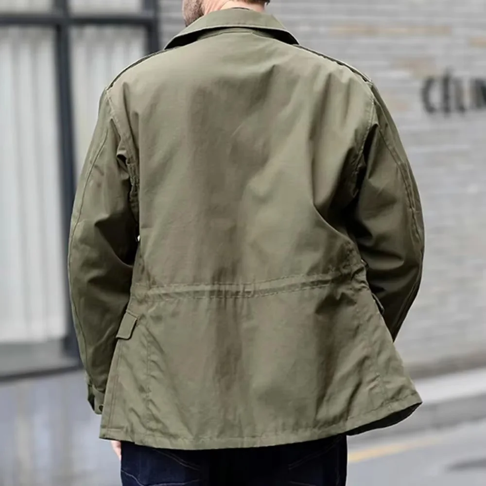 Chaqueta M43 Cortavientos Estilo Militar para Hombre - imagen 3