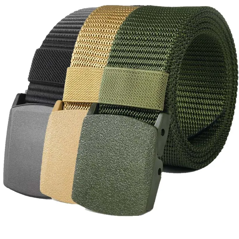 Cinturón táctico de nylon con hebilla rápida de polímero para exterior - imagen 3