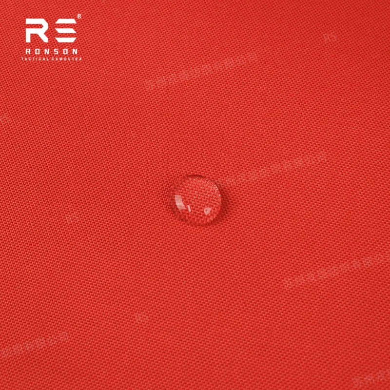 Tela Cordura laminada roja táctica para sistema MOLLE escuadrón - imagen 2