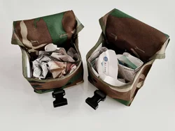 Bolsa de munición MOLLE camuflaje selva con soporte interno