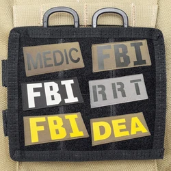 Parche táctico gancho y bucle - insignia moral para mochila o chaleco