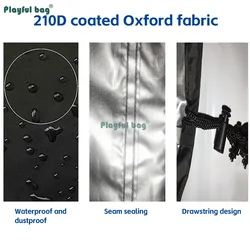 Funda impermeable para cortacésped de tela Oxford, anti-polvo