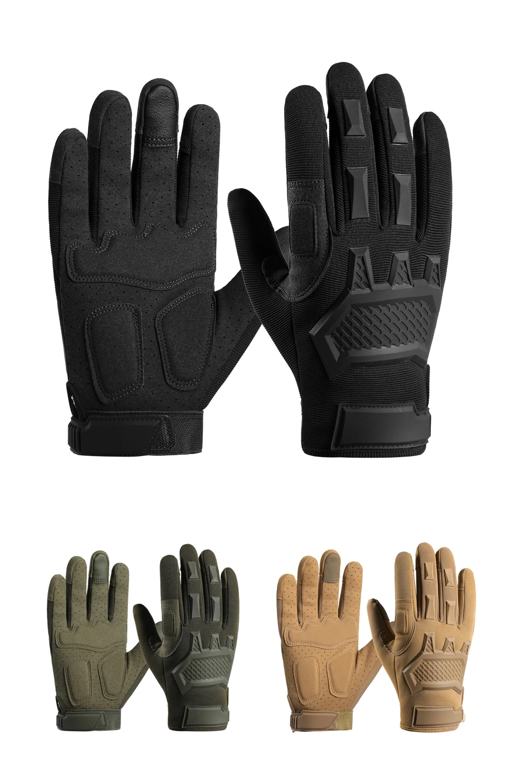 Guantes unisex de dedo completo para actividades outdoor