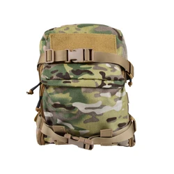 Bolsa de hidratación táctica mini mochila exterior 1000D con cierre de nailon