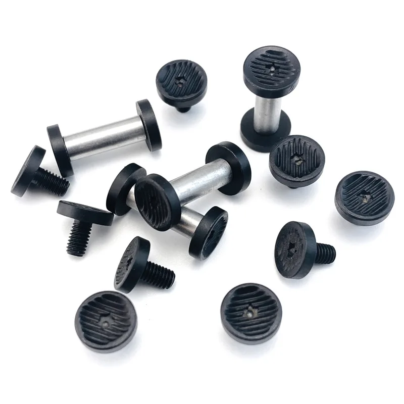 Accesorios para mango de cuchillo acero inoxidable remaches y tornillos