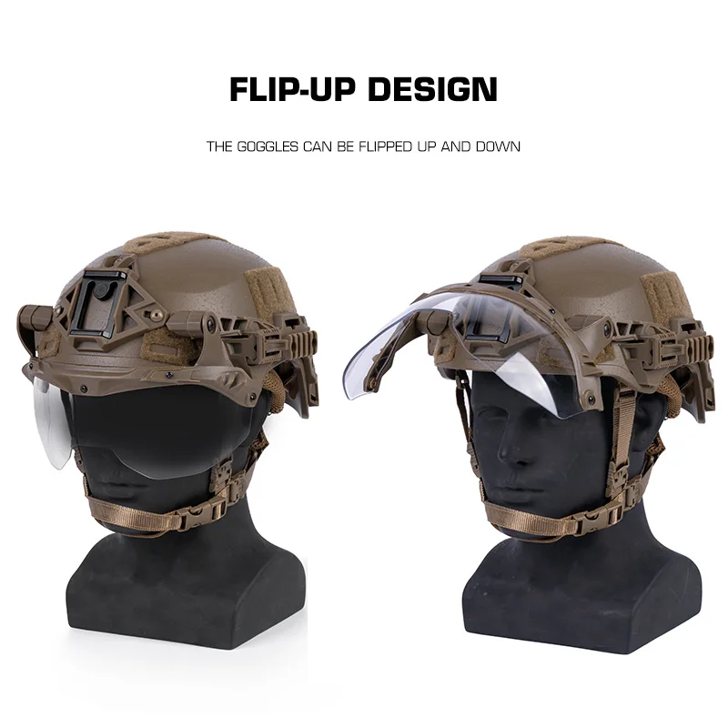 OPS Wendy Flip Goggles gafas tácticas para paintball y caza - imagen 5