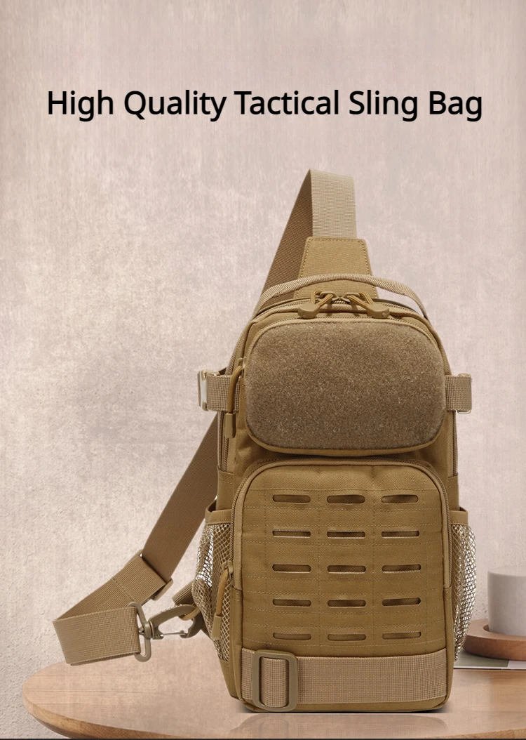 Bolso táctico ORtactic visto desde ángulo frontal
