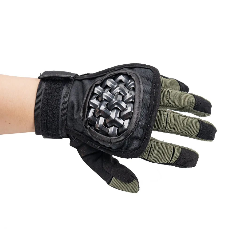 Protección táctica metálica antigolpes para el dorso de la mano - imagen 3