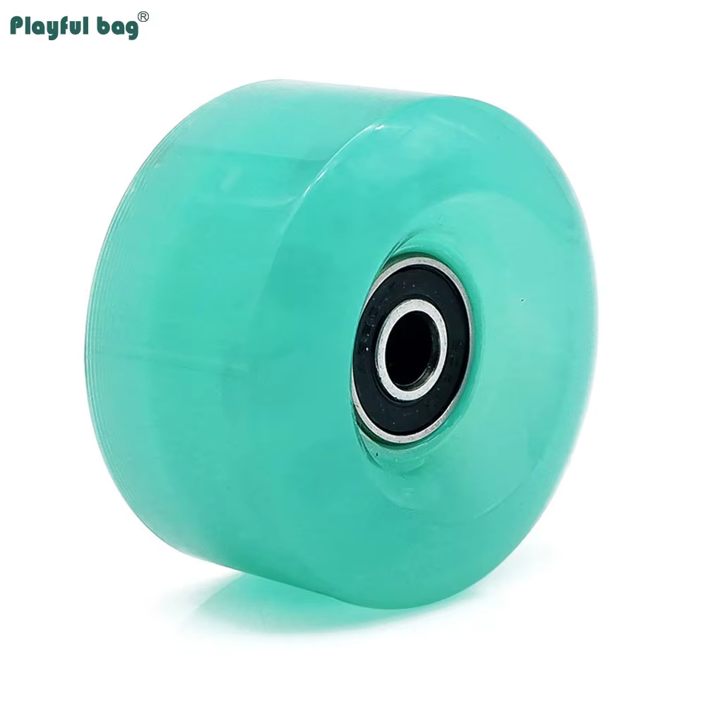 Ruedas PU 82A para patines de rueda doble con rodamientos - imagen 5