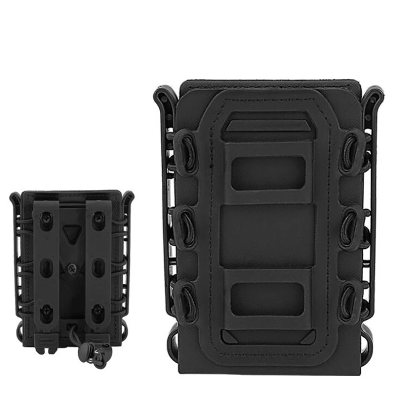 Bolsa táctica portadora cargadores flexible TPR MOLLE AR15 M4 5.56/7.62 - imagen 5