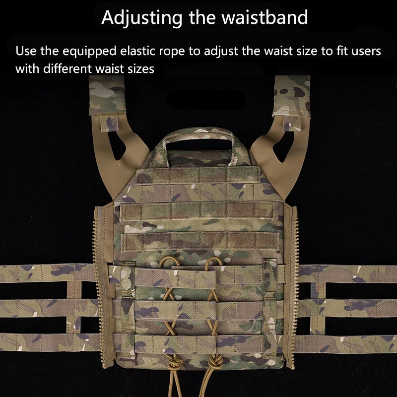 JPC 2.0 Chaleco Táctico Airsoft – Transpirable, Ajustable y Liberación Rápida - imagen 3