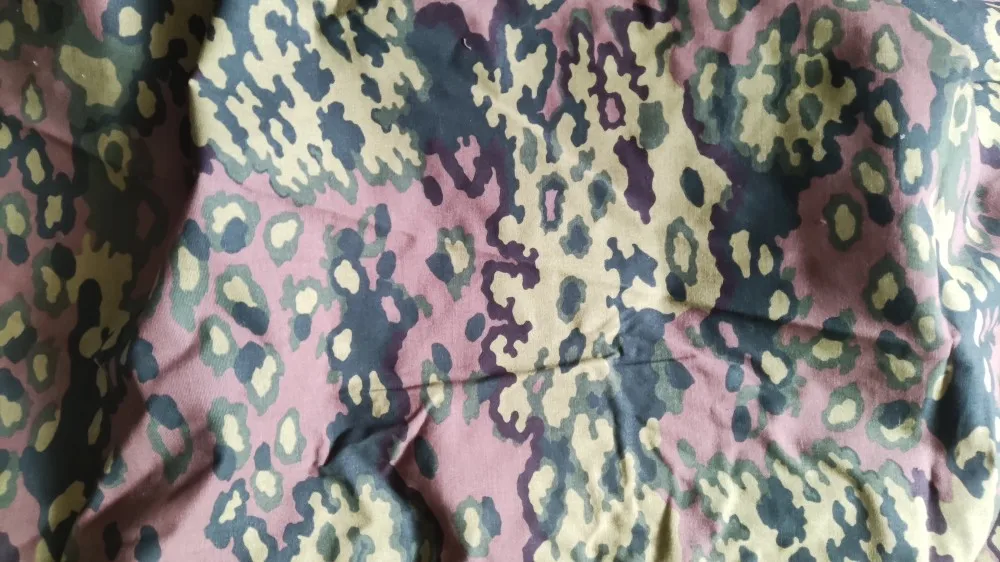 Tela de camuflaje doble cara con patrón hoja de roble