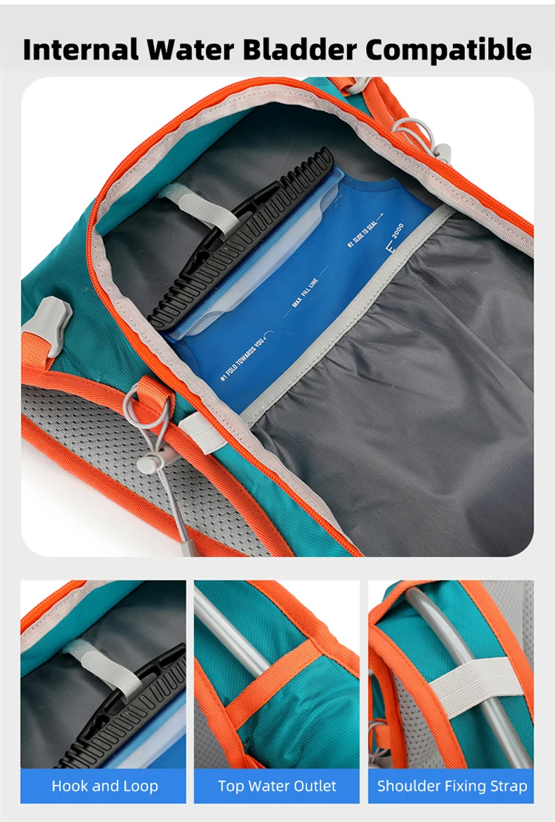 Mochila compacta para uso outdoor