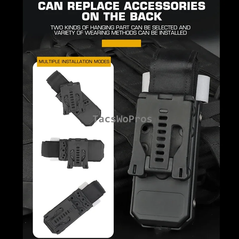 Estuche MOLLE portátil para torniquete táctico – Primeros auxilios - imagen 5