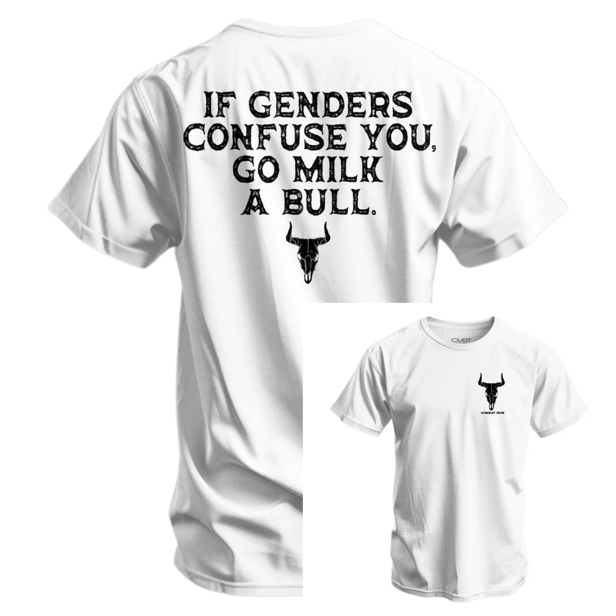 Combat Iron camiseta táctica militar hombre algodón cómodo - imagen 4