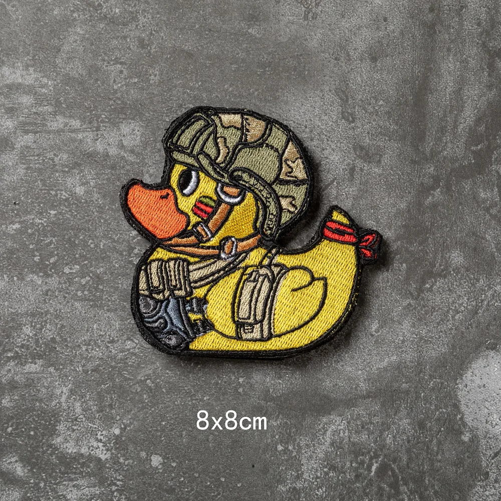 Parche táctico bordado animado con gancho y bucle para mochila - imagen 3