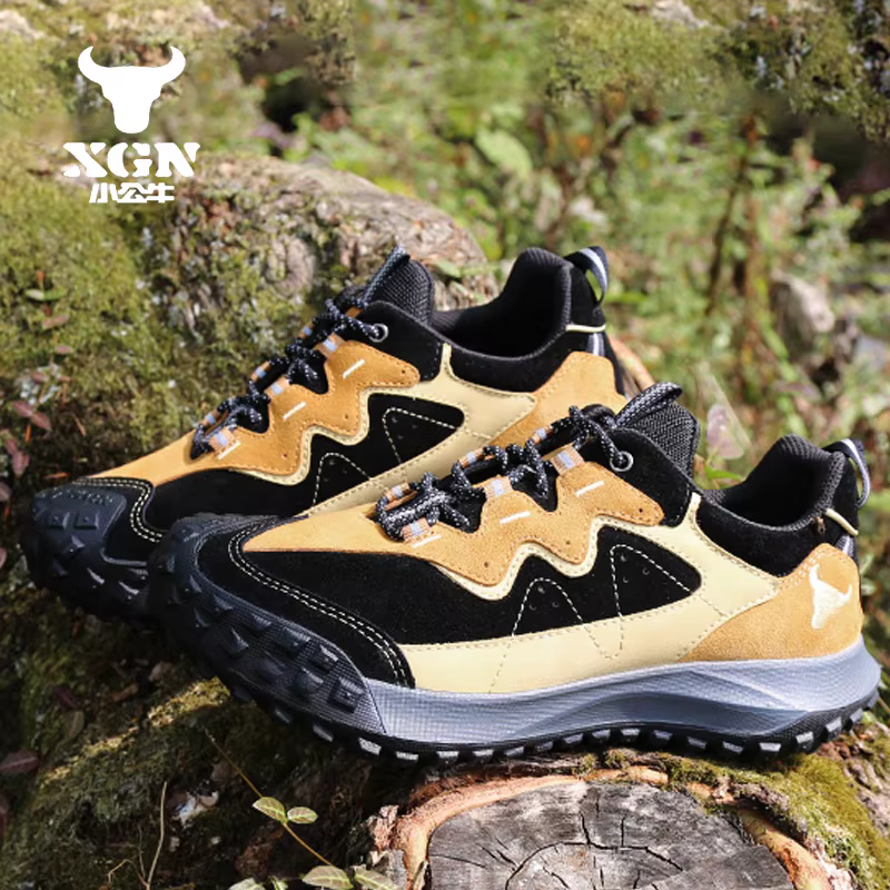 XGN Botas tácticas de piel impermeables para senderismo y caza - imagen 2