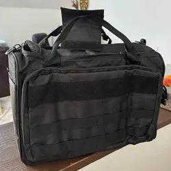 Bolsa táctica MOLLE impermeable de nailon para accesorios de caza
