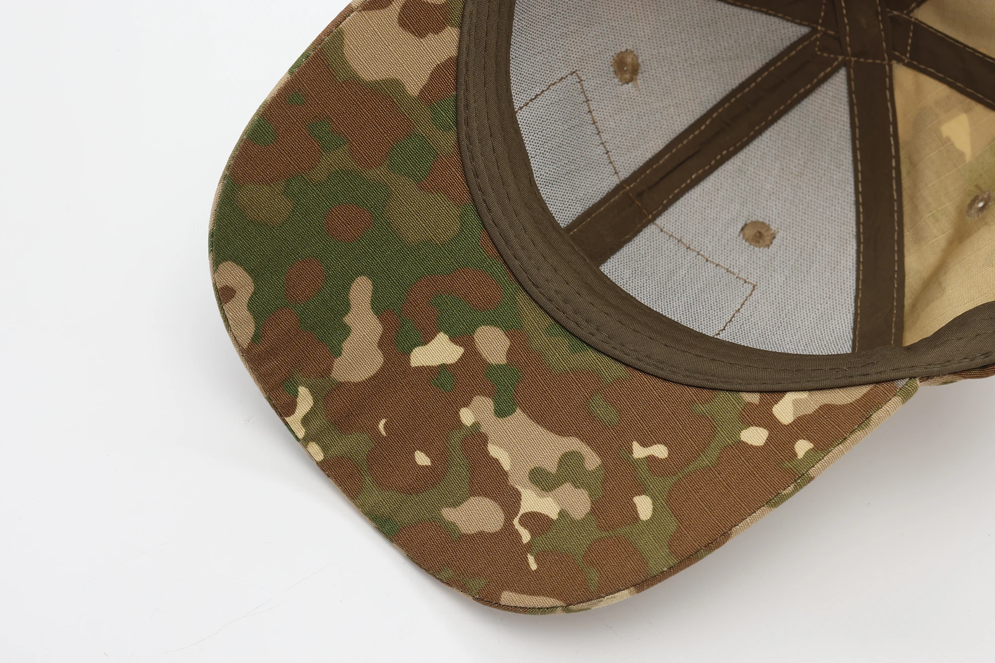 Gorra táctica camuflaje Terrain vista frontal