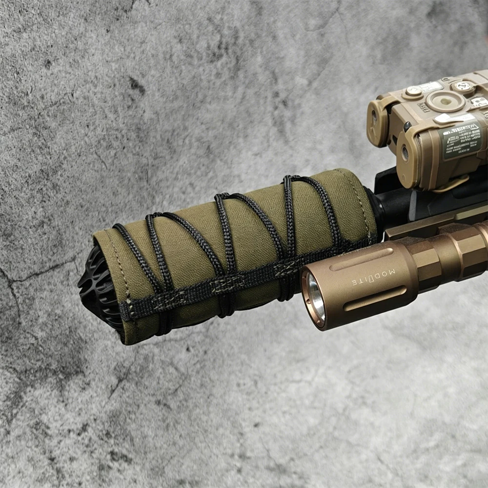 Funda supresora táctica resistente al calor para exteriores Airsoft - imagen 5
