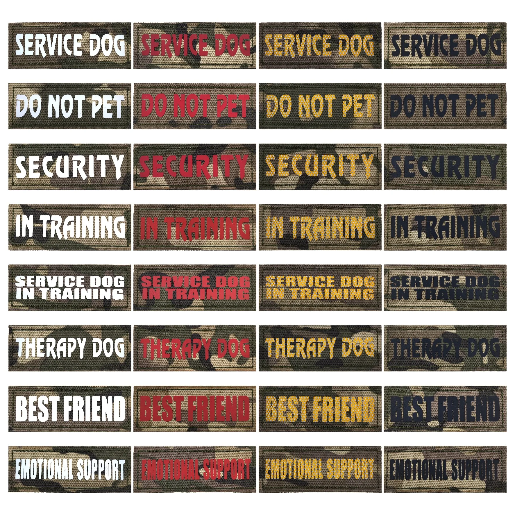 Chaleco de camuflaje animal para perro