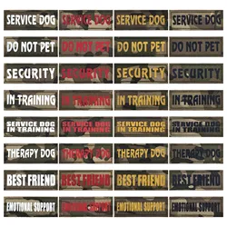Chaleco táctico camuflaje militar para perro – Velcro
