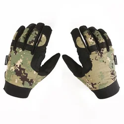 Guantes tácticos camuflaje ligero dedo completo Emersongear para combate y senderismo