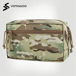 VOTAGOO SS Style GP: Bolsa táctica MOLLE con cremallera horizontal