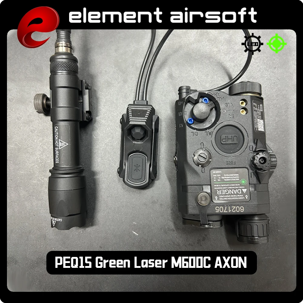 Puntero láser PEQ-15 y linterna táctica exterior M600C/M300 - imagen 3