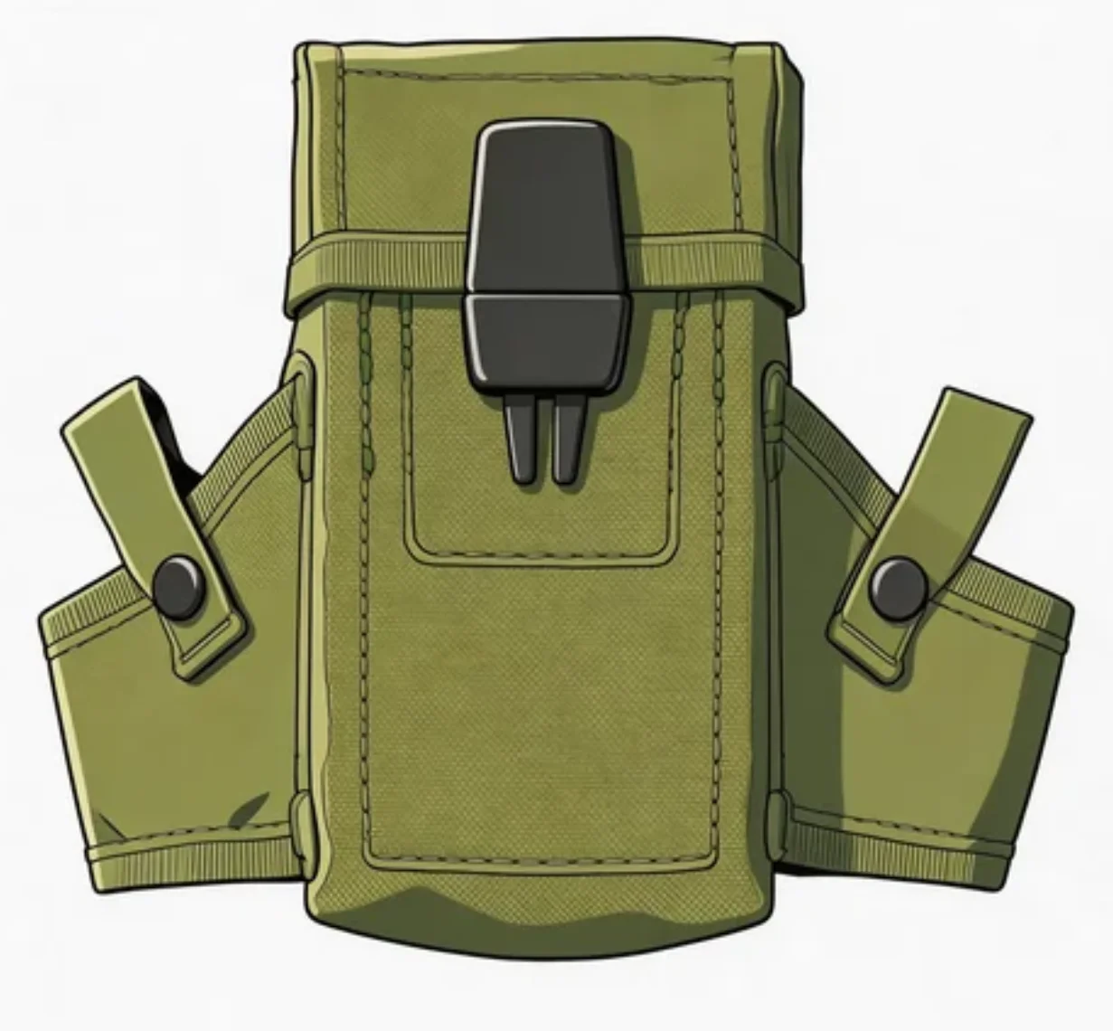 Bolsa táctica multiusos ALICE Vintage M1961 para camping - imagen 2
