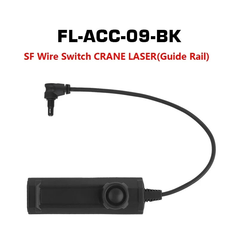 Interruptor de presión táctico remoto por cable para linterna láser