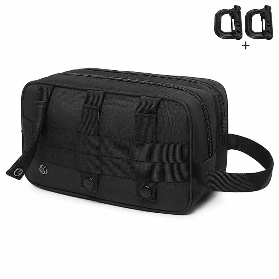 Bolsa táctica de cintura multicompartimento doble cremallera - imagen 2