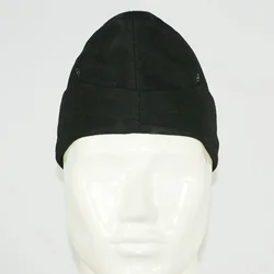 Gorra militar de lana negra Wehrmacht alemana tipo Garrison
