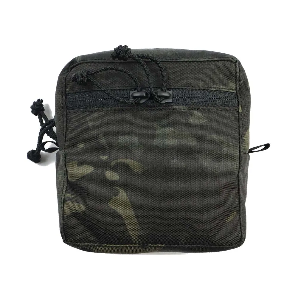 Bolsa táctica MOLLE multiusos de nailon con cierre para chaleco - imagen 2