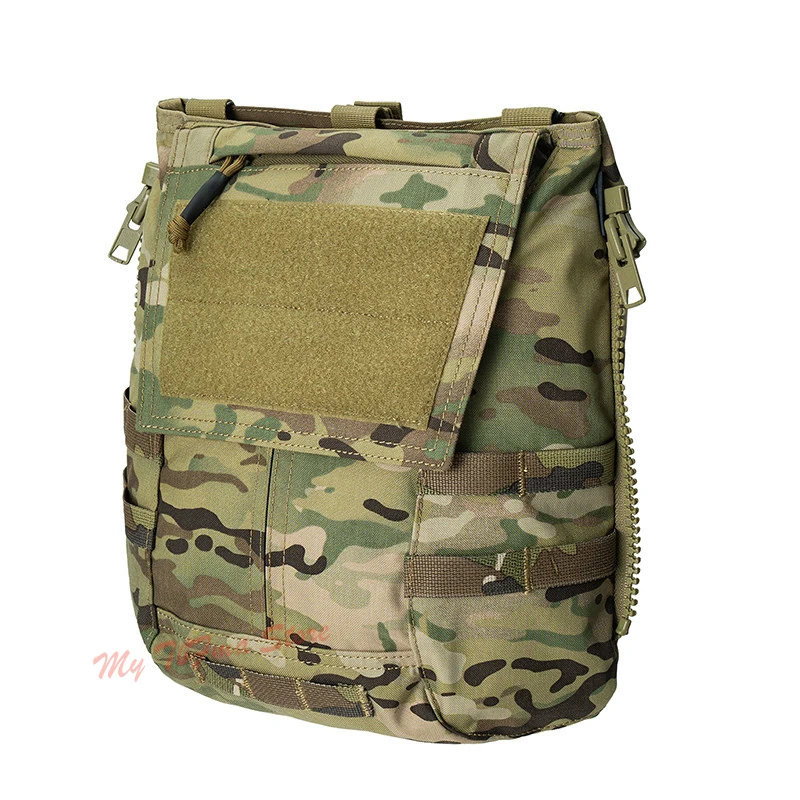 Mochila táctica portaplacas panel con bolsillo y cierre JPC CPC AVS - imagen 3