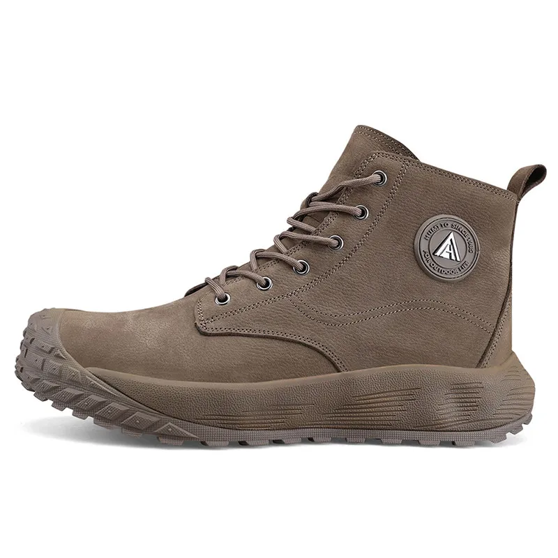 HUMTTO Botas de senderismo impermeables de cuero para invierno - imagen 5