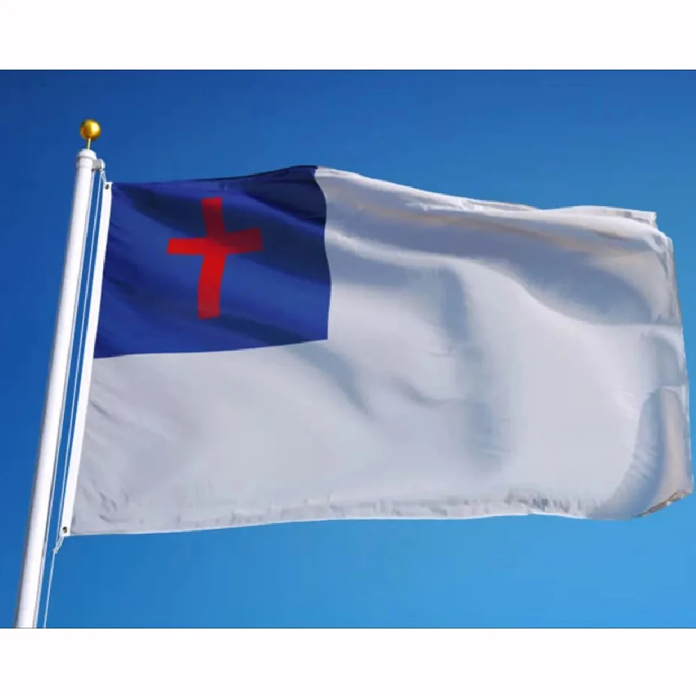 FLAGLINK Bandera Cristiana Jesús Dios Cristo Iglesia - imagen 2
