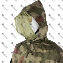Sudadera con capucha de camuflaje té alemán coser o planchar