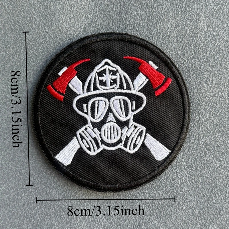 Parche de Bombero con velcro